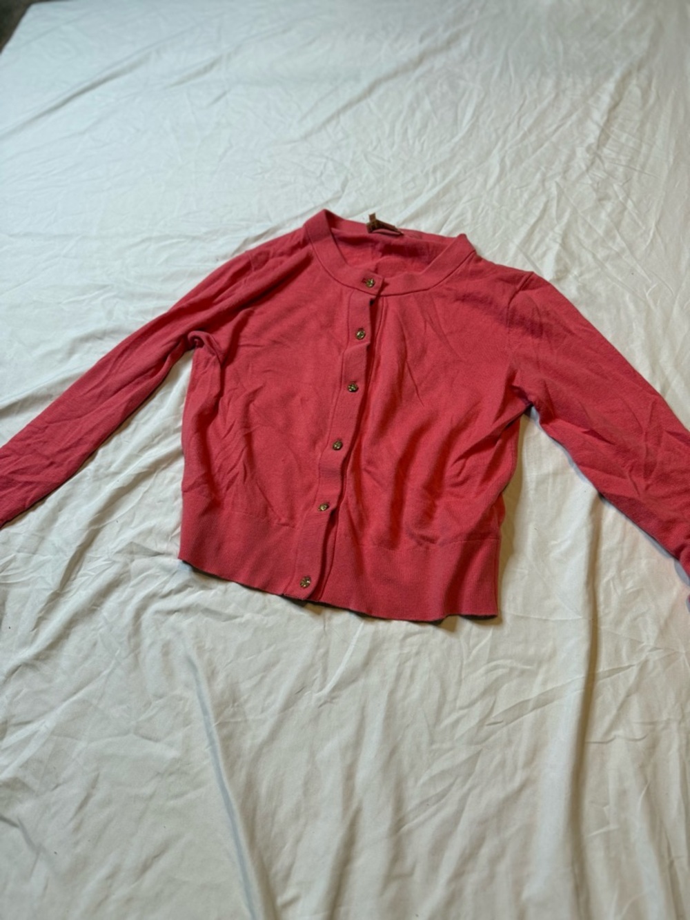 kate spade Coral Pink Knit Top